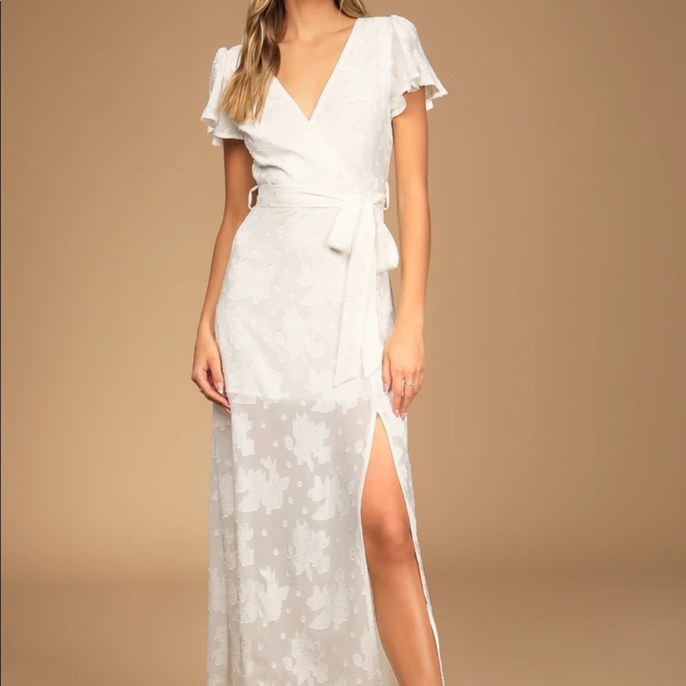White dress